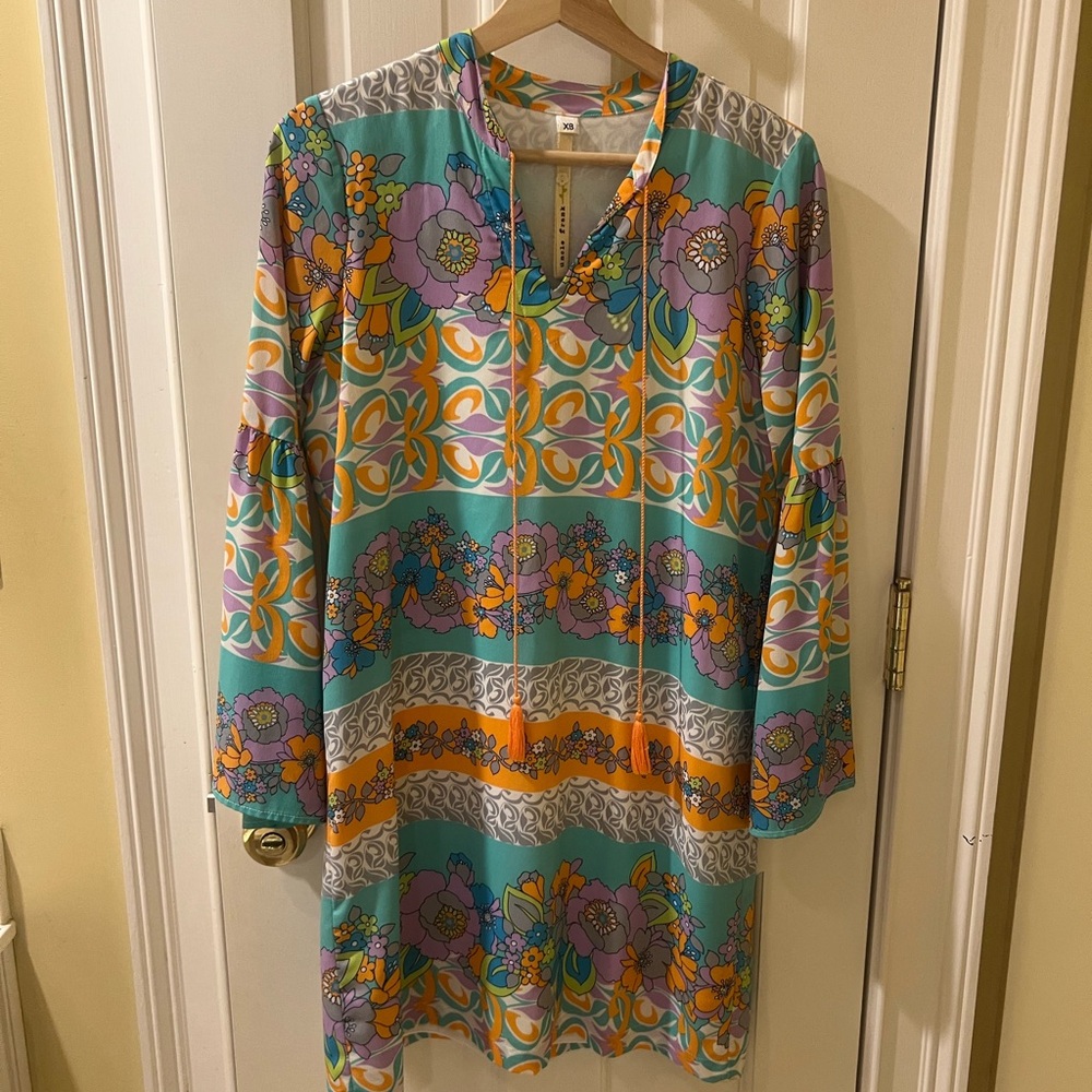 Uncle Frank Colorful Floral Dress